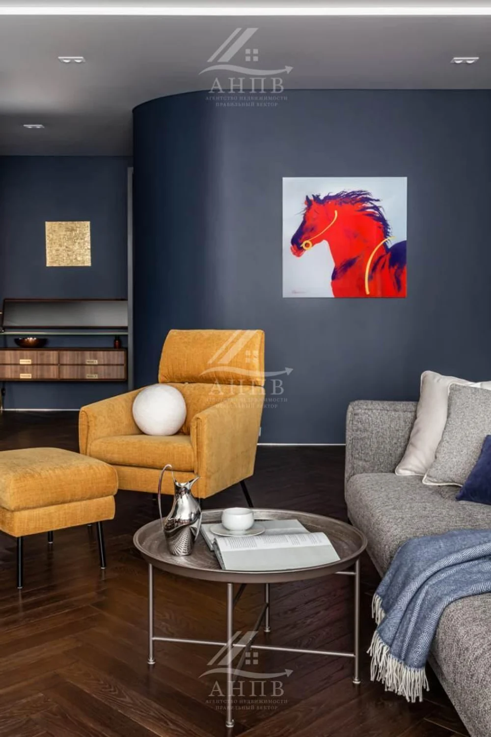 Квартира с уникальным авторским дизайном