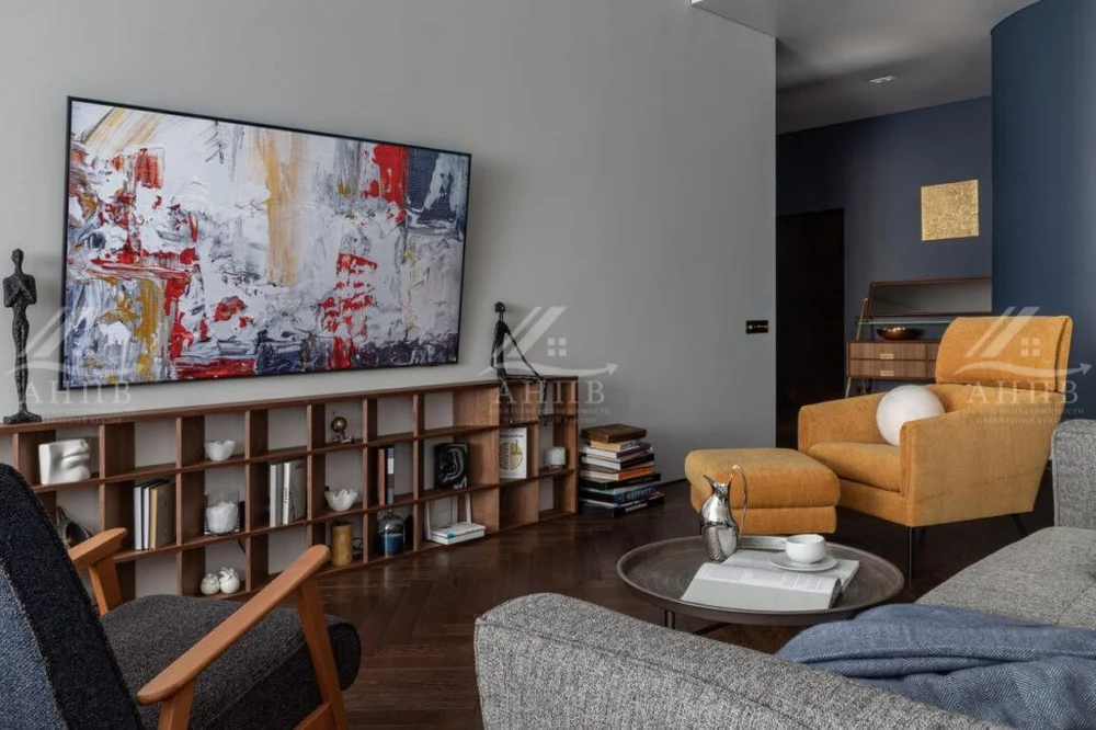 Квартира с уникальным авторским дизайном