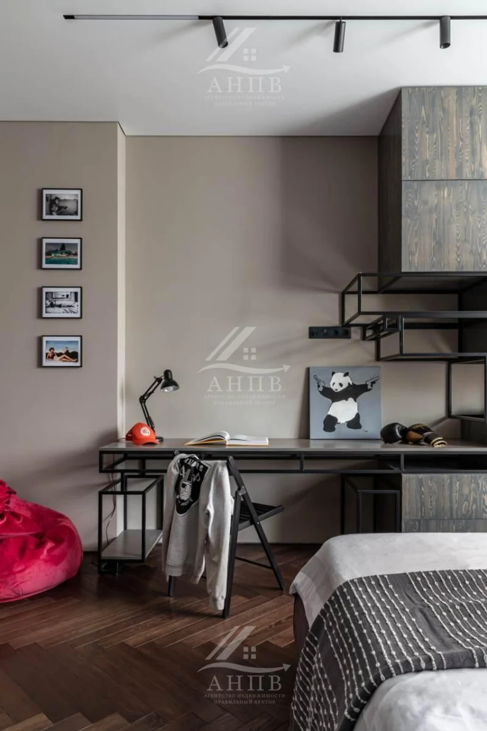 Квартира с уникальным авторским дизайном